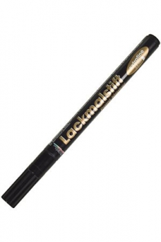 Lackmalstift extrafine schwarz, Strichstärke 0,8mm